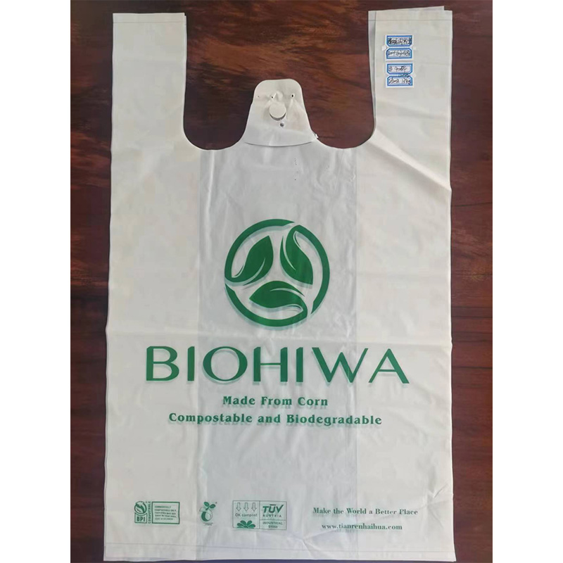 Plastic Biodegradable T-shirt Bags