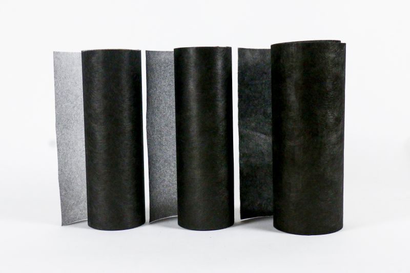 High temperature resistant carbon fiber veil for whole-house heating