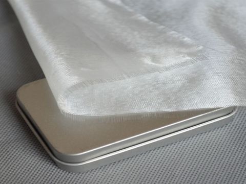 Tissu ultra-mince de fibre de quartz conservateur pour pipeline
