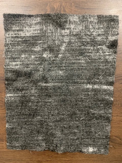 Филц, щанцован от въглеродни влакна