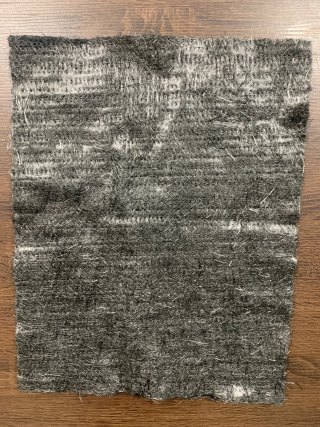 Feltro perforato in fibra di carbonio