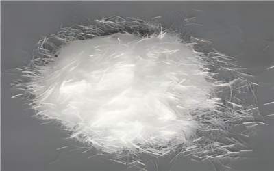 Fibres de quartz renforcées de 3 mm, brins coupés