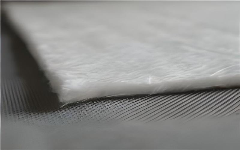 Fieltro de aguja de fibra de cuarzo resistente a productos químicos para uso industrial