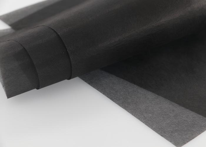 Carbon fiber wet-laid nonwoven fabric