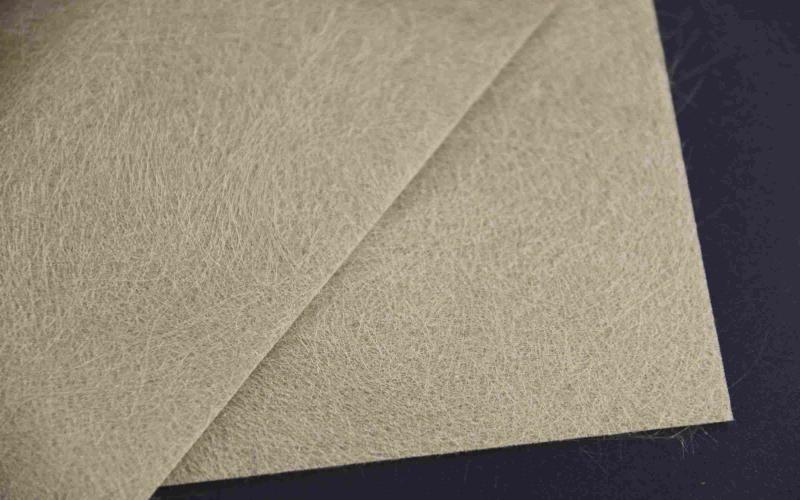 Basalt fiber thin mat