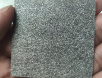 Nickel-plated carbon fiber thin mat
