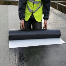 Fiberglass roofing felt