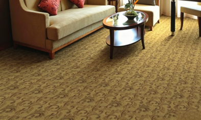 Fiberglass carpet mat