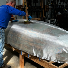 Fiberglass mat