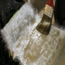 Fiberglass mat