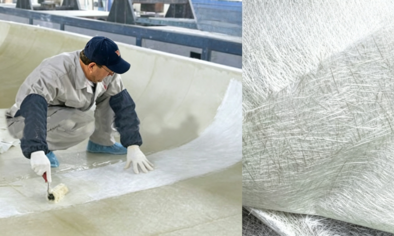 Fiberglass mat