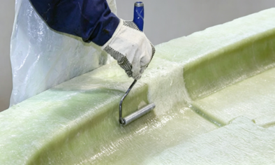 Fiberglass surfacing mat