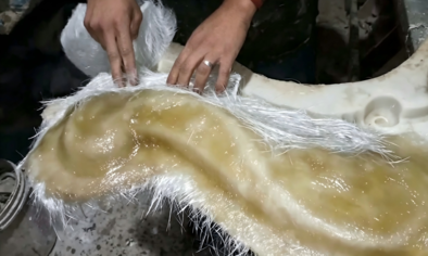 Fiberglass mat