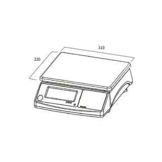 Portable Food Commercial Digital Scale made in China