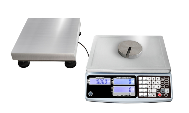Dual counting scale