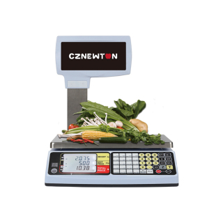 OIML/NTEP Large LCD Display Screen Retail Kitchen Pricing Scale made in China