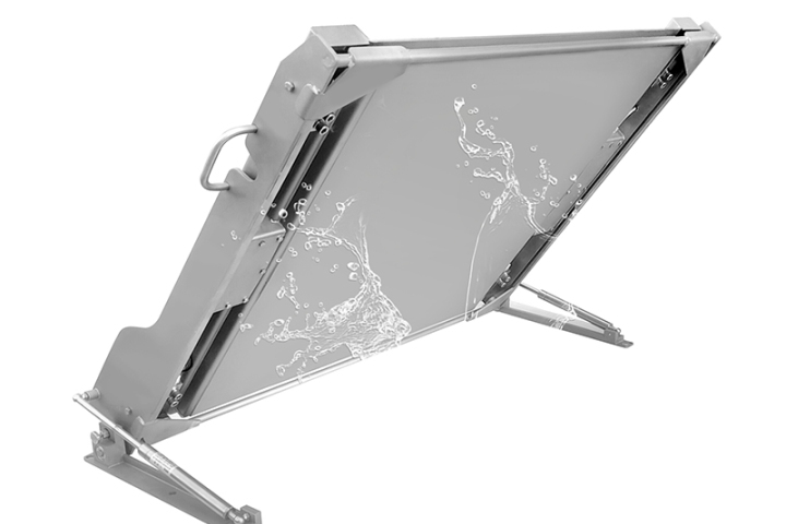 Foldable Deck Floor Scale with Load Plate Open Type Floor Scale