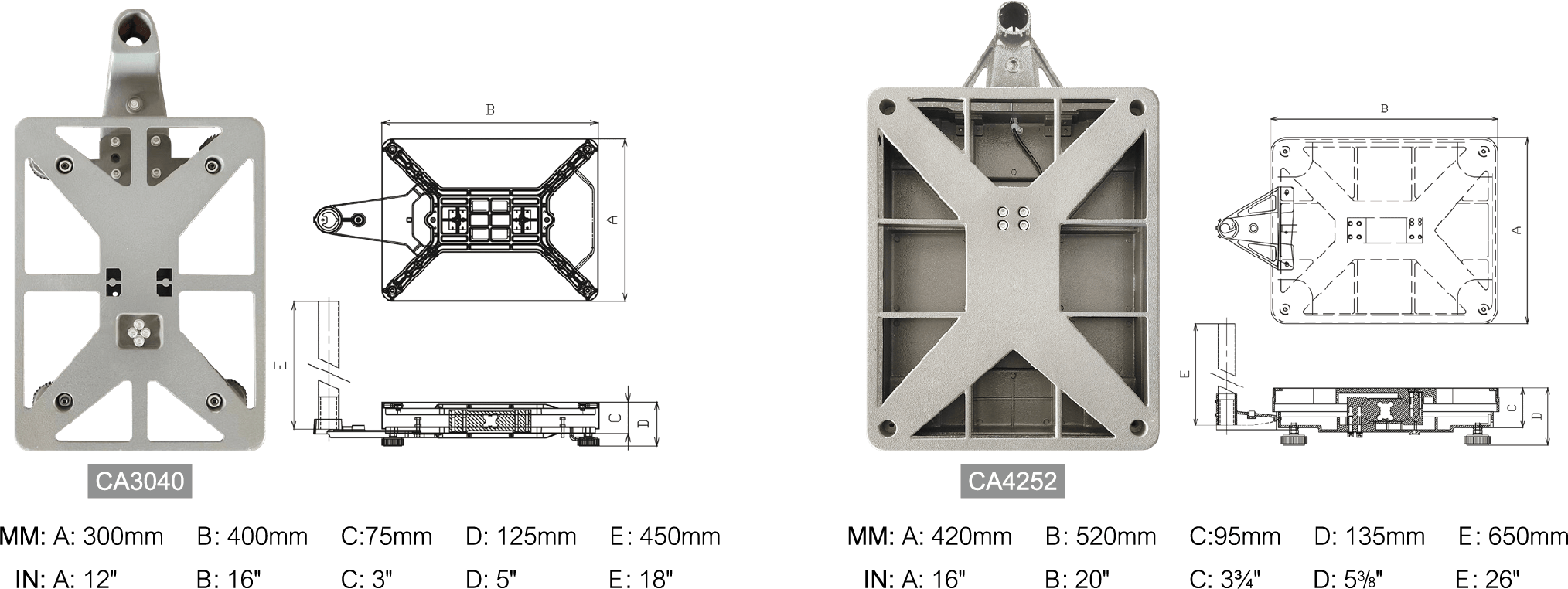 Aluminum die-casting platform scale
