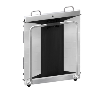 Foldable floor scale