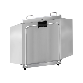 Foldable floor scale