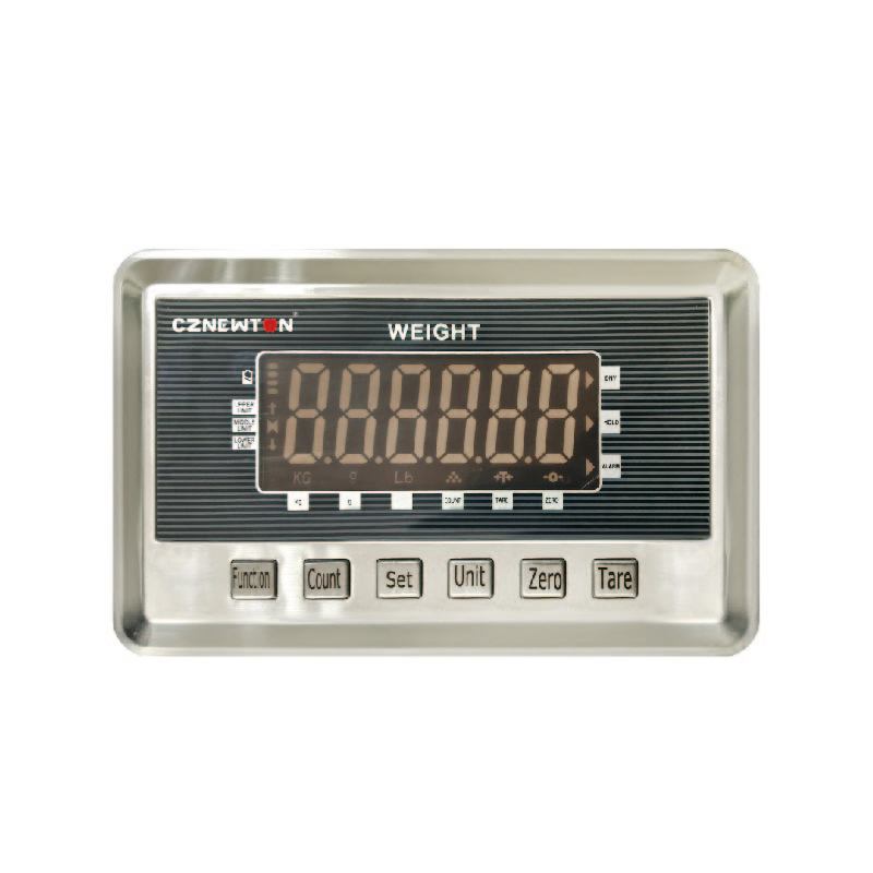 LED stainless steel weighing Indicator for Solar Platform Scale