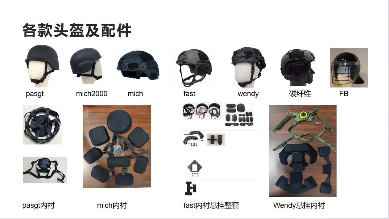 bulletproof helmet with face shield