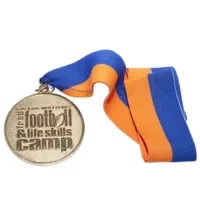 Medaile ze slitiny zinku s efektem pískování