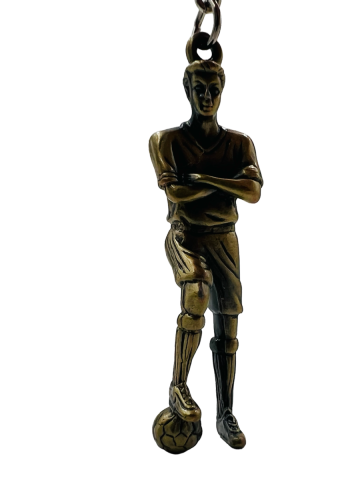 3D figur zinklegering nyckelring