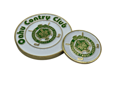 Golfbold Marker Udfordringsmønt