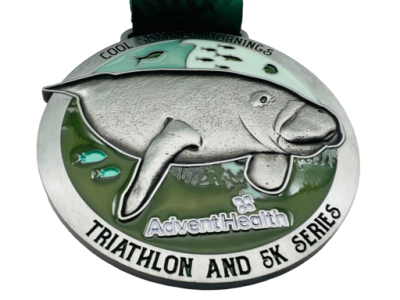 3D zinklegeringsmedaljer