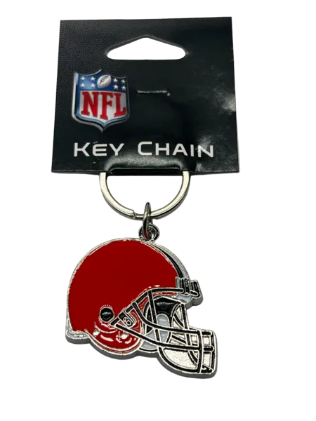 Chaveiro com logotipo da equipe NFL cromado