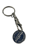 促销搪瓷手推车硬币钥匙扣