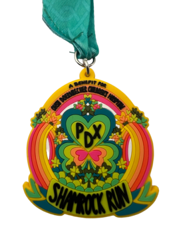 Skräddarsydda Kids Sport Souvenir Mjuk PVC-medaljer