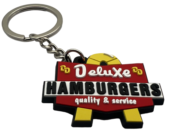 Supply Soft Pvc Promotional Key Chain Key Ring Wholesale Factory - Logo 