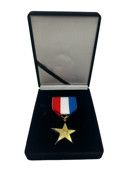 緞帶勳章加絨盒