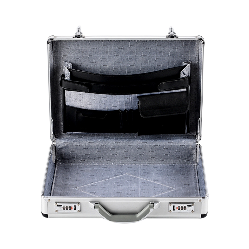 Compact Aluminum Brief Case Hard Sided Briefcas