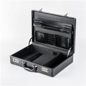 Klassisk Design Business Læder Briefcase Attache Case
