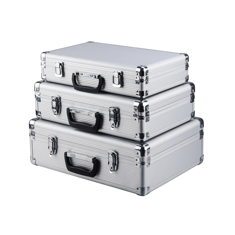 Caixa de armazenamento de ferramentas de alumínio 3 em 1