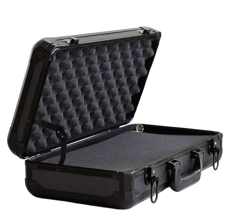 Custom Black Aluminum Carrying Case With Foam Inside