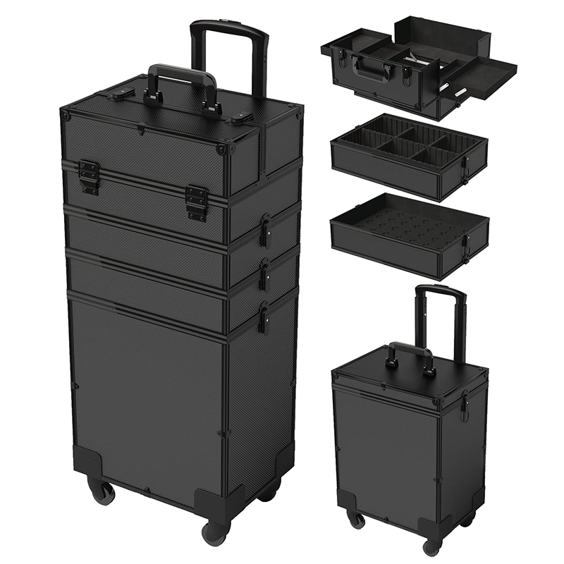 Professional Makeup Trolley Suitcase With Wheels