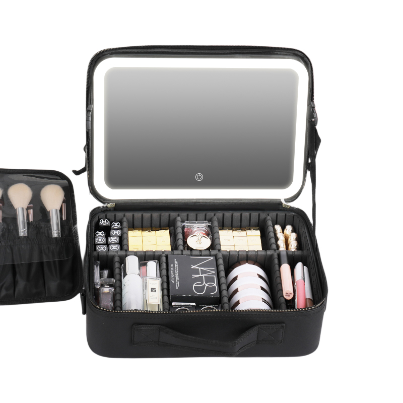 Artist Portable Travel LED Makeup Case