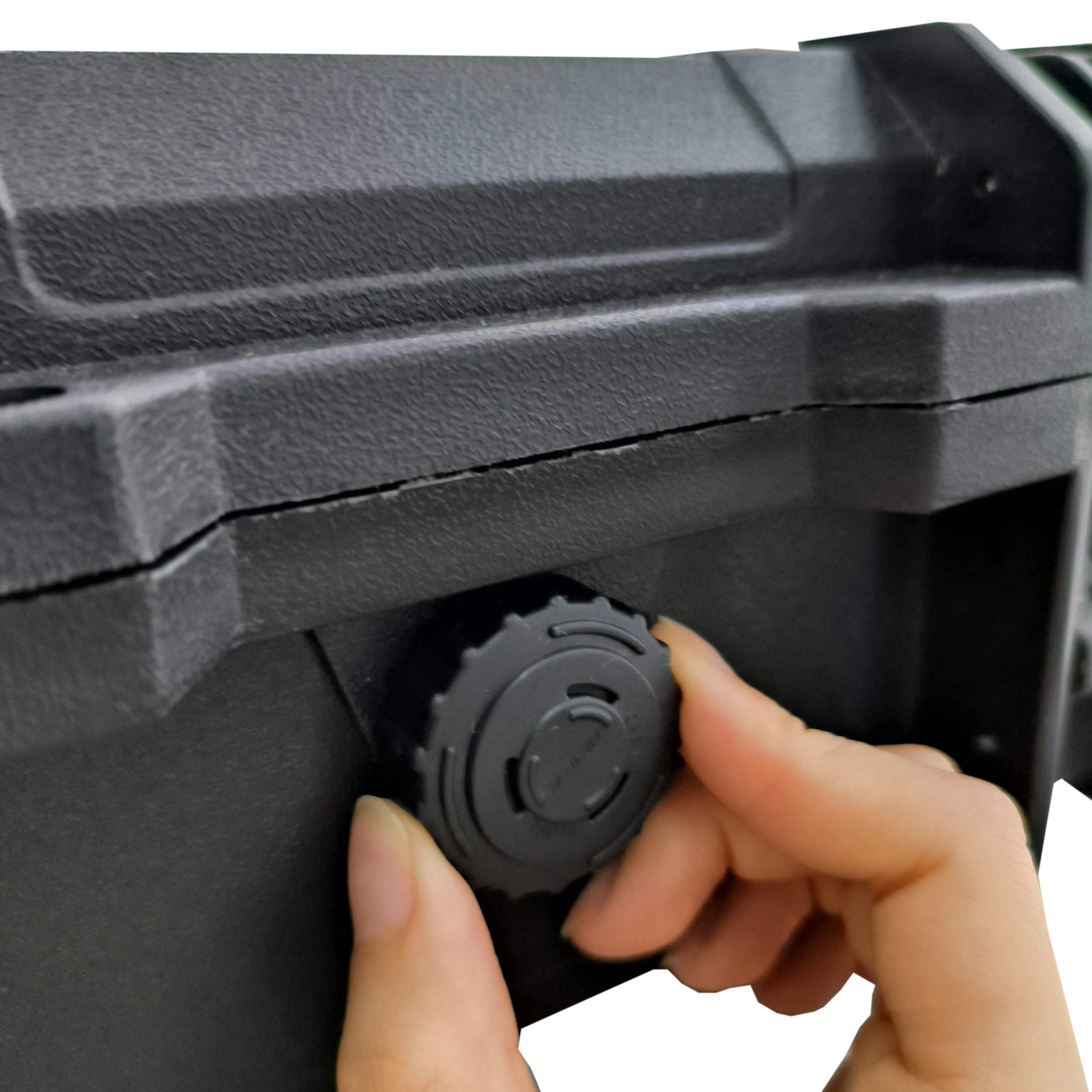 Tactical Gun Case Hard Plastic Case With Wheels For Gun