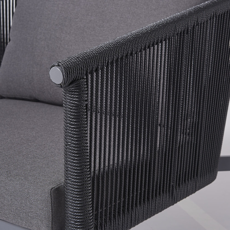 Poly Rattan Lounger Outdoor Sofa Set