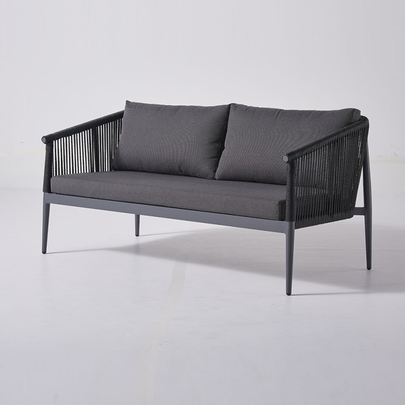 Poly Rattan Lounger Outdoor Sofa Set