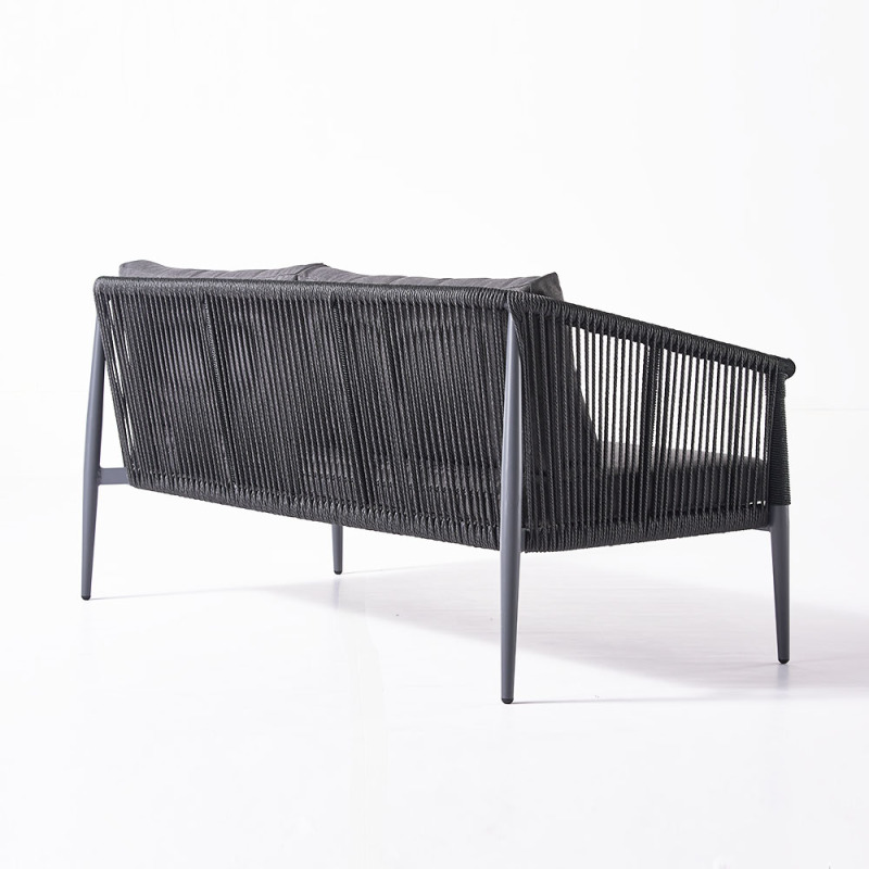 Poly Rattan Lounger Outdoor Sofa Set