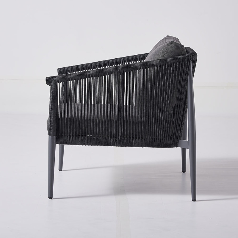 Poly Rattan Lounger Outdoor Sofa Set