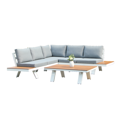 Balcony Sectional Sofa Aluminum