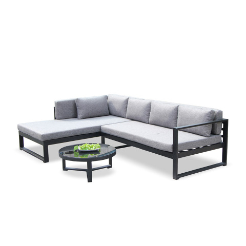 Modern Exterior Aluminum Sofa