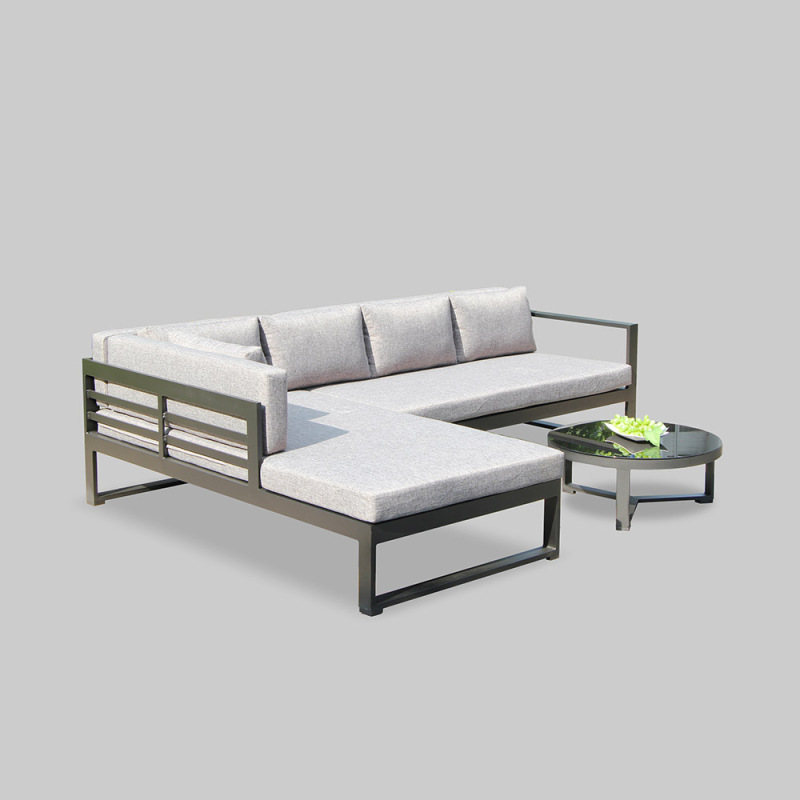 Modern Exterior Aluminum Sofa