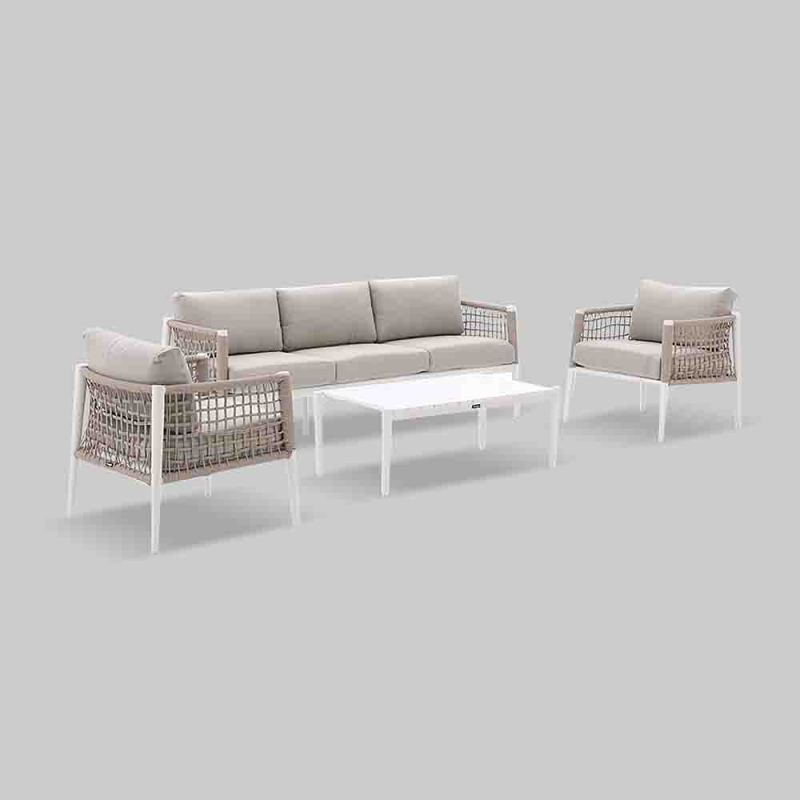 Balcony Sectional Rope Weaving Sofa